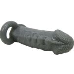 PRETTY LOVE - REALISTIC PENIS ENLARGER AND DELAY SLEEVE GREY - Bild 6