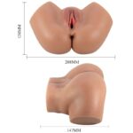 CRAZY BULL - HAILEY VIBRATOR BUTT WITH REALISTIC VAGINA AND ANUS CONTROL REMOTO - Bild 7