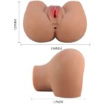 CRAZY BULL - MILA VIBRATOR BUTT WITH REALISTIC VAGINA AND ANUS CONTROL REMOTO - Bild 7