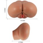 CRAZY BULL - LUNA VIBRATOR BUTT WITH REALISTIC VAGINA AND ANUS CONTROL REMOTO - Bild 7