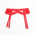SUBBLIME - 955250 RED BONDAGE BRA WITH GARTER SET S/M - Bild 10
