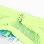 SUBBLIME - 955311 SET OF BRA WITH LACE AND GARTER LINES GREEN AND BLUE S/M - Bild 10