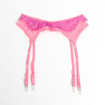 SUBBLIME - 955359 SET OF BRA WITH LACE AND GARTER LINKS PINK AND PURPLE S/M - Bild 13