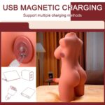 XISE - MIAH LADY BOY FEMALE TORSO WITH DILDO WITH VIBRATION AND THRUSTING 55 CM - Bild 6