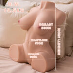 XISE - DANIA THRUSTING REALISTIC VIBRATING FEMALE TORSO 52 CM - Bild 12