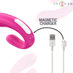 INTENSE - JANET DUAL U-SHAPED STIMULATOR AND VIBRATOR WITH REMOTE CONTROL PINK - Bild 7