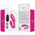 INTENSE - JANET DUAL U-SHAPED STIMULATOR AND VIBRATOR WITH REMOTE CONTROL PINK - Bild 8