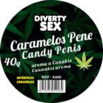 DIABLO GOLOSO - 20 CANNABIS AROMA PENIS CANDIES - Bild 2