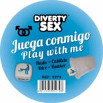 DIABLO PICANTE - WHITE HARD DICE WITH MEN POSITIONS AND CUBE