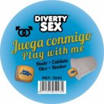 DIABLO PICANTE - GOLDEN HARD DICE WITH MEN POSITIONS AND CUBE