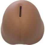 DIABLO PICANTE - PIGGY BANK IN THE SHAPE OF A GLANS DARK TONE