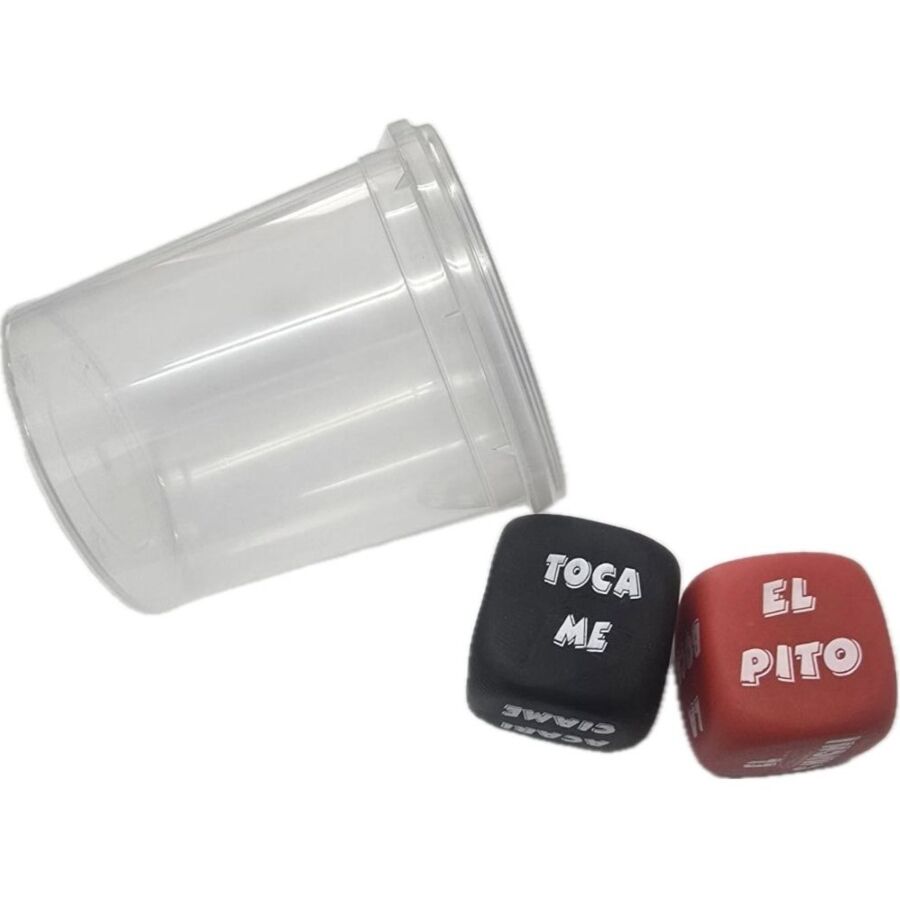 img_216788_176fb2eb074a842cb757b6c71304c684_1 DIABLO PICANTE - DICE GAME VERB + BODY PART WITH CUP - Bild 1