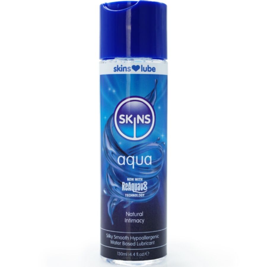 img_217158_ee8b222114429d2d0d4c6d153799c8b9_1 SKINS - AQUA WATER-BASED LUBRICANT 130 ML - Bild 1
