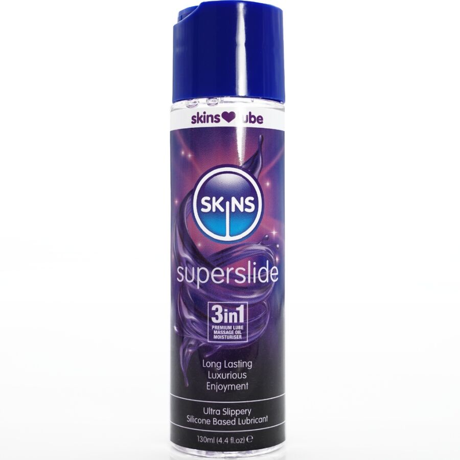 img_217169_5eb8f8059f52a23040acb1327c7ab3e9_1 SKINS - SUPERSLIDE SILICONE-BASED LUBRICANT 130 ML - Bild 1