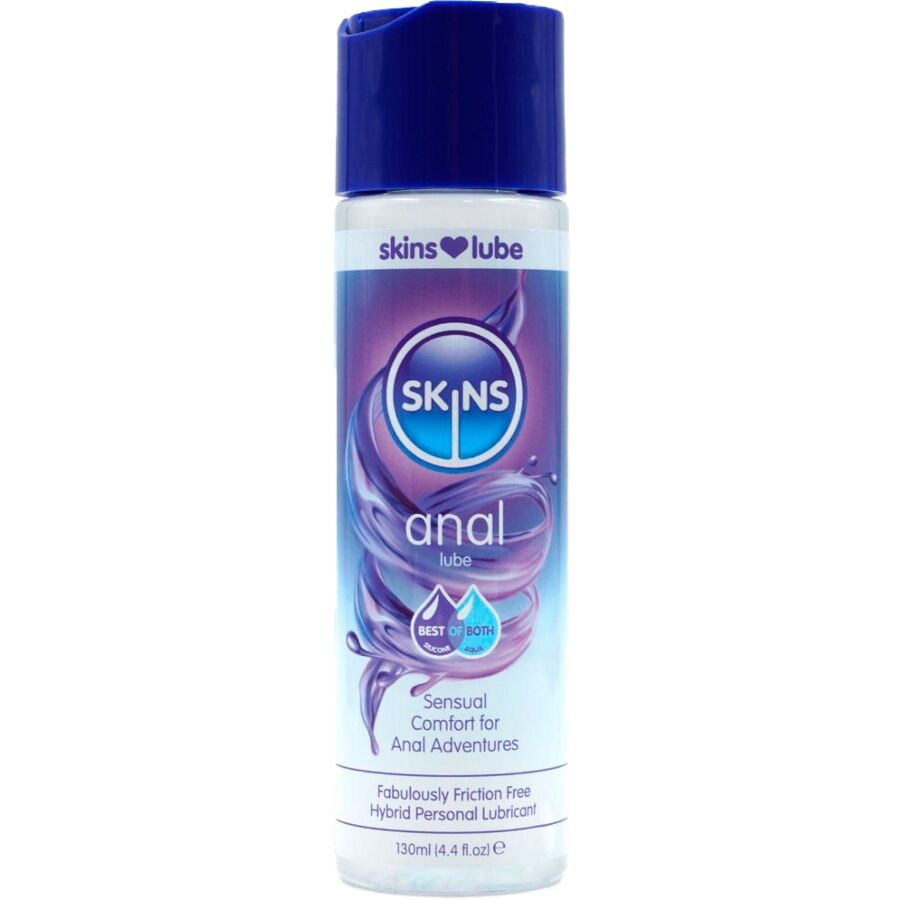 img_217185_9f94f540c9b45f4913a079dfbb5fb43b_1 SKINS - ANAL HYBRID WATER & SILICONE-BASED LUBRICANT 130 ML - Bild 1