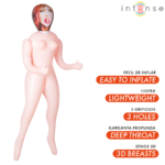 INTENSE DOLLS - SCARLETT INFLATABLE DOLL WITH THREE ORIFICES - Bild 2