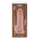 GET REAL - DELUXE REALISTIC PENIS WITH TESTICLES EXTRA THICK 34.5 CM - Bild 6