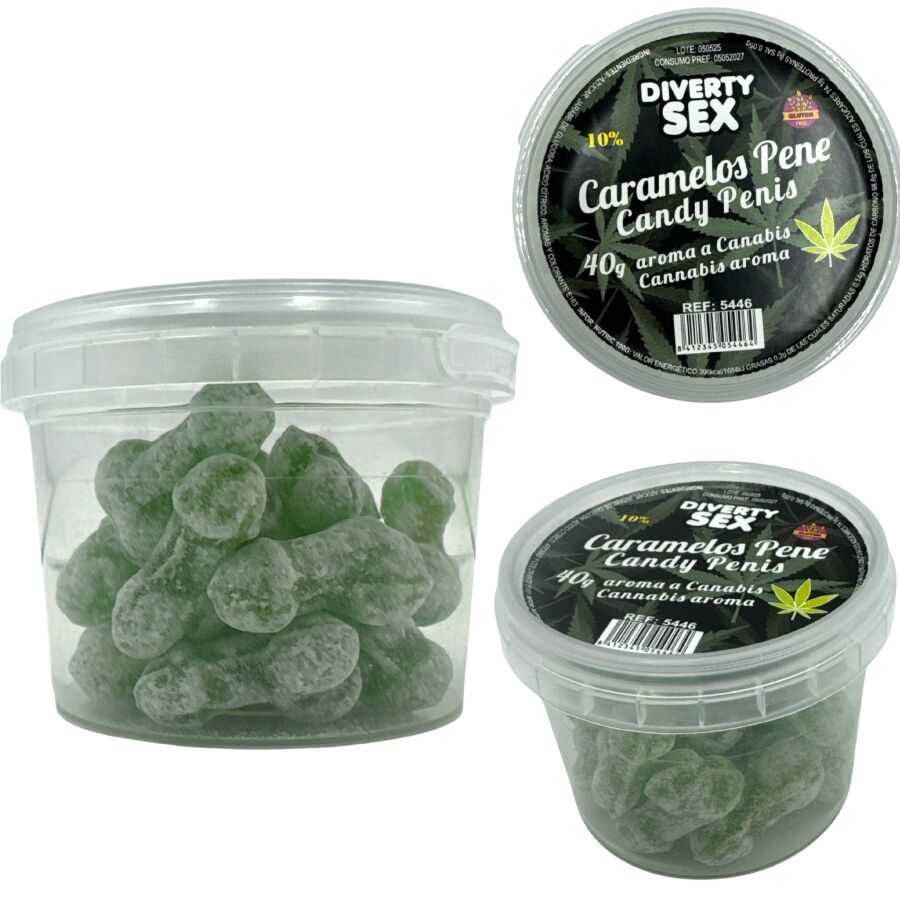 img_218642_b265a7c42db2f437a7fe05a31a0ebfc8_1 DIABLO GOLOSO - 20 CANNABIS AROMA PENIS CANDIES - Bild 1