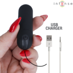INTENSE - KAREN MINI RECHARGEABLE VIBRATING BULLET BLACK - Bild 4