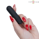 INTENSE - KAREN MINI RECHARGEABLE VIBRATING BULLET BLACK - Bild 2