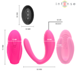INTENSE - JULIA DOUBLE VIBRATOR CLAMP STIMULATOR REMOTE CONTROL - Bild 10
