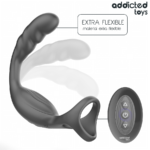 ADDICTED TOYS - DUAL PROSTATIC COCK RING REMOTE CONTROL - Bild 2