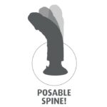 KING COCK - 23 CM VIBRATING COCK FLESH - Bild 7