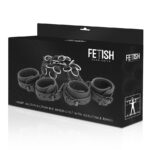 FETISH SUBMISSIVE - LUXURY BED TIES SET WITH NOPRENE LINING - Bild 10