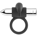 BLACK&SILVER - BURTON RECHARGEABLE RING 10 VIBRATION MODES - Bild 6