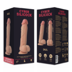 CYBER SILICOCK - STRAP-ON SAUL LIQUID SILICONE WITH 3 RINGS FREE 15.5 CM -O- 4.2 CM - Bild 8