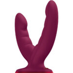 FUN FACTORY - RYDE DOUBLE DILDO WINE RED - Bild 2
