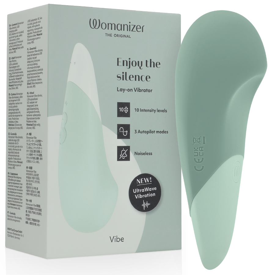 img_219186_ab99d0f0a21774d78b8b6c32659211b8_1 WOMANIZER - VIBE LAY-ON SILENT VIBRATOR SAGE - Bild 1
