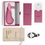 WOMANIZER - VIBE LAY-ON SILENT VIBRATOR DUSKY PINK - Bild 6