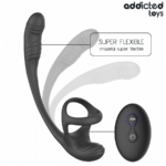 ADDICTED TOYS - ANAL PLUG WITH VIBRATION AND 360º WAVING AND TESTICLE STIMULATOR - Bild 5