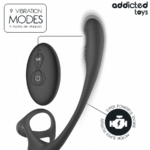ADDICTED TOYS - ANAL PLUG WITH VIBRATION AND 360º WAVING AND TESTICLE STIMULATOR - Bild 6